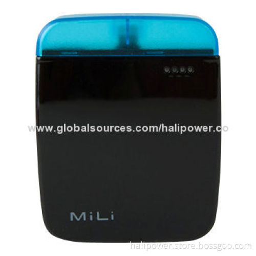 Portable Power Bank 2,200mAh with Lithium Polymer Battery